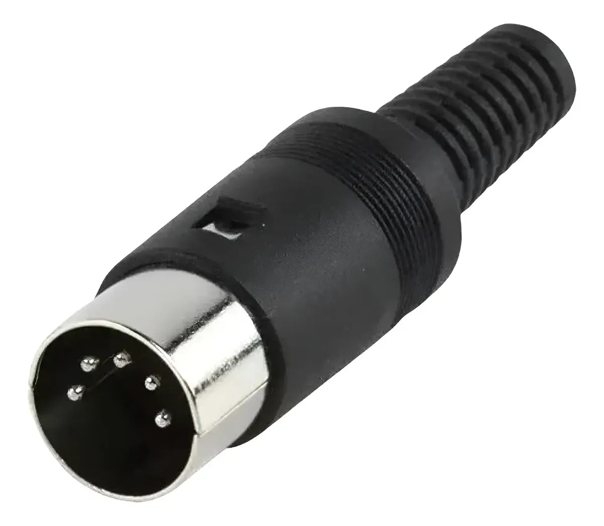 Plug Conector Din 5 Pinos Macho 180 Graus P/fontes