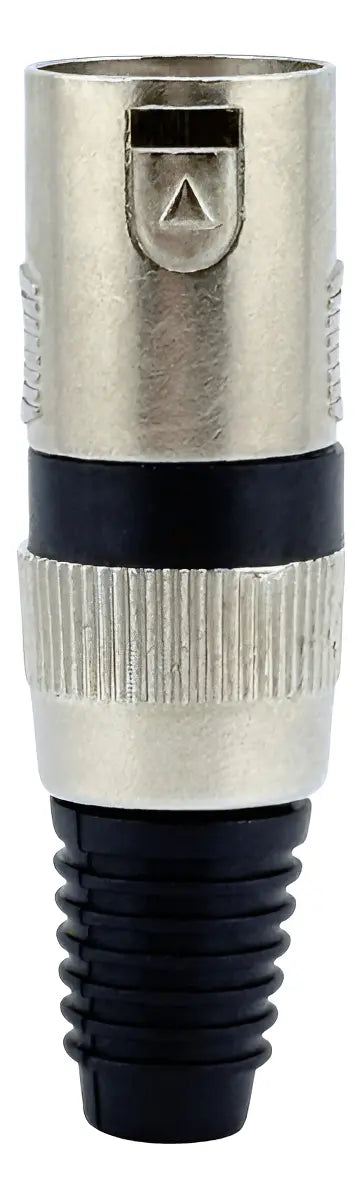 Plug Xlr Canon Macho Profissional 3 Pinos