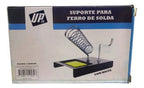 Base Suporte De Ferro De Solda Com Espiral Metálico