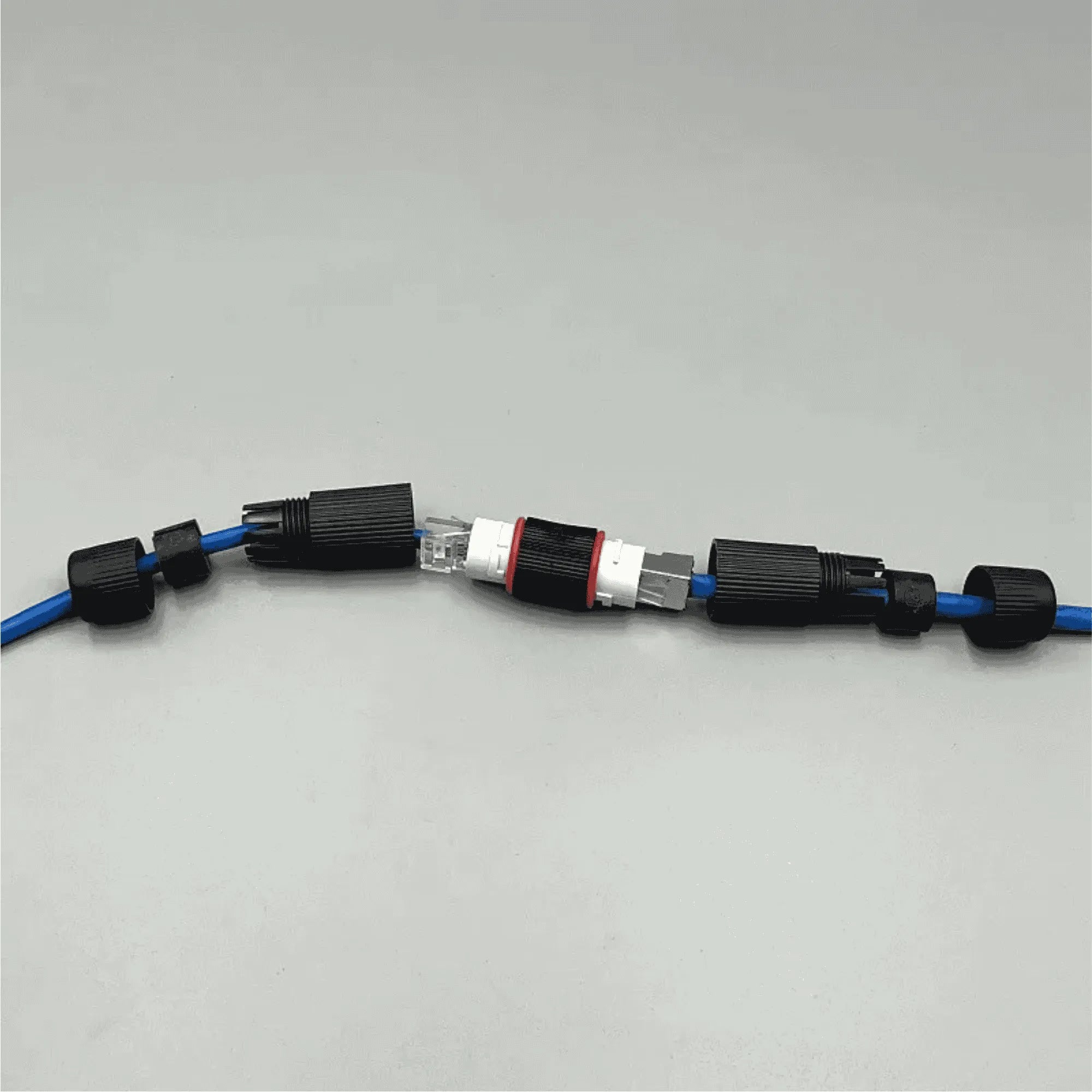 Adaptador Emenda RJ45 Femea/Femea a prova d`gua ip67 DLT