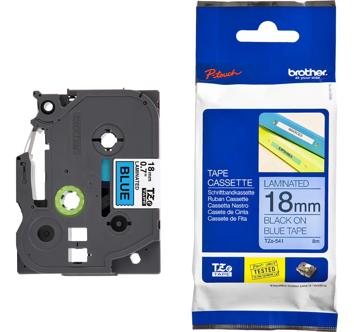 Fita Brother Tze Preto No Branco Original