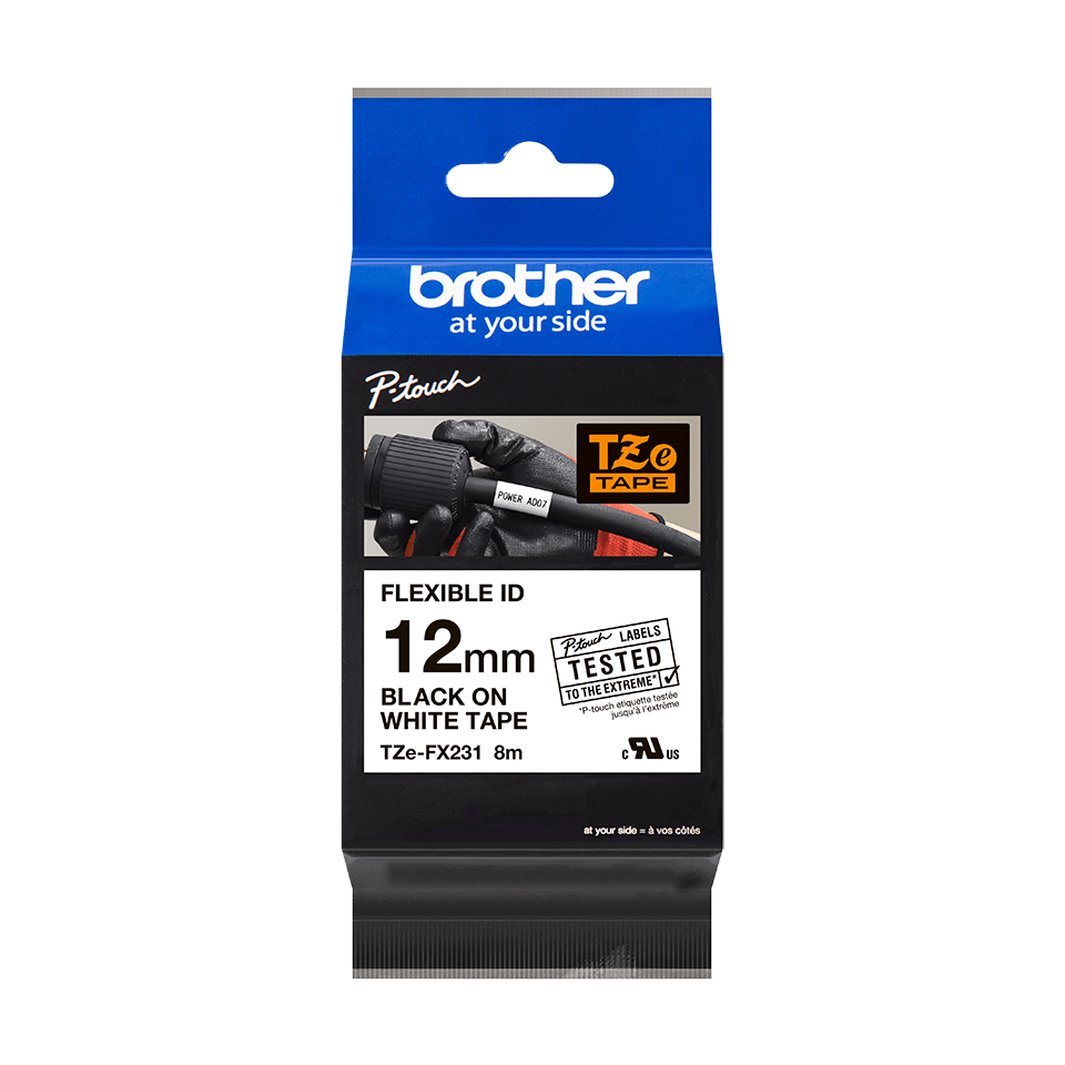 Fita Brother Tze Preto No Branco Original