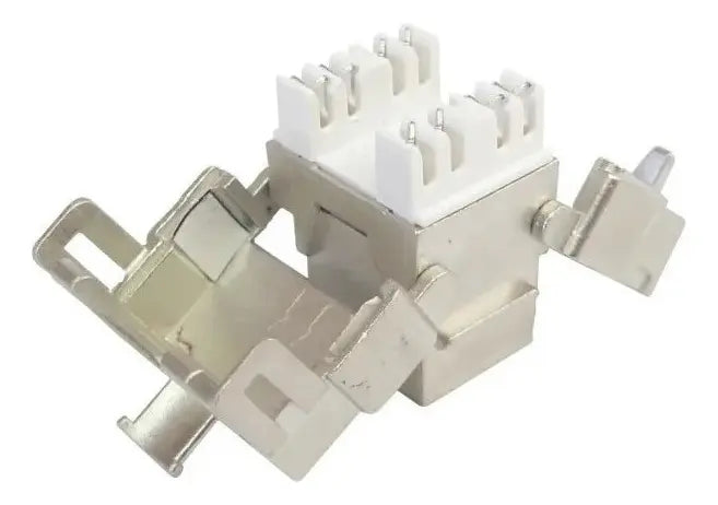 Keystone Cat6A Blindado Conectore Fêmea RJ45 Seclan