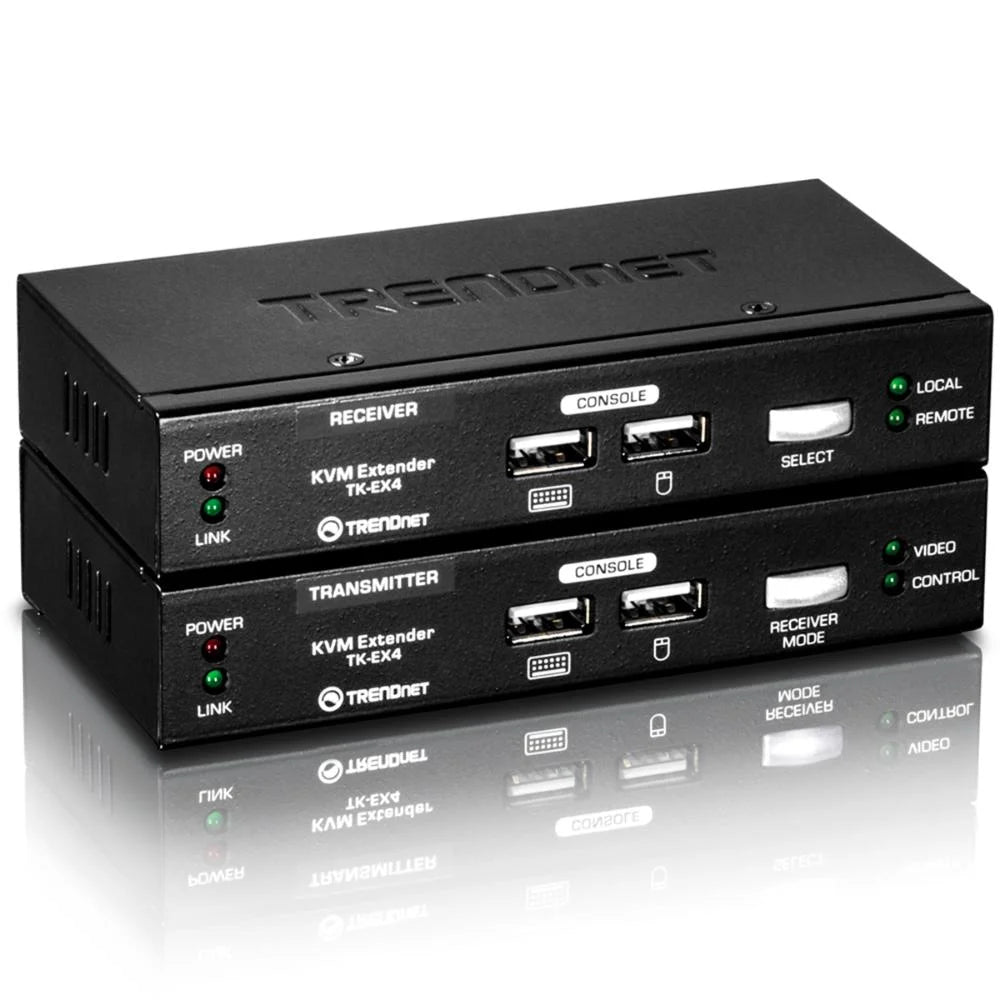 Kit extensor KVM TK-EX4 USB VGA TrendNet