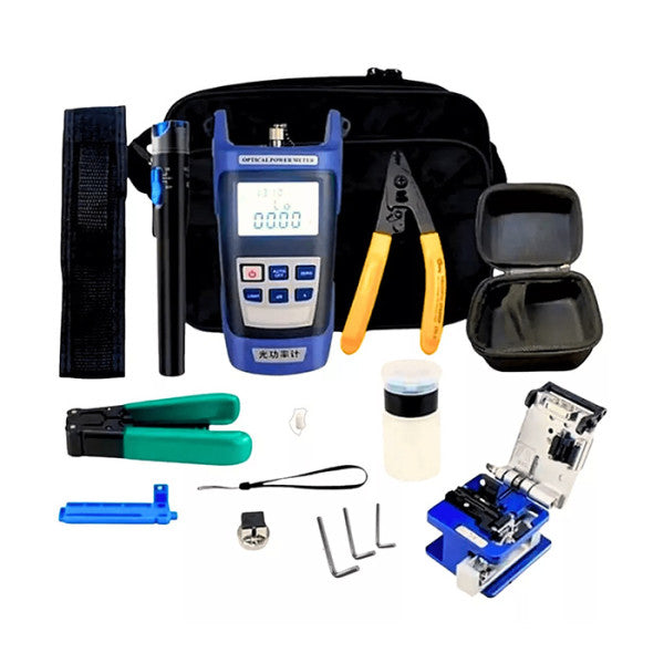 Kit P/ Fibra Óptica 15 Ferramentas Profissional