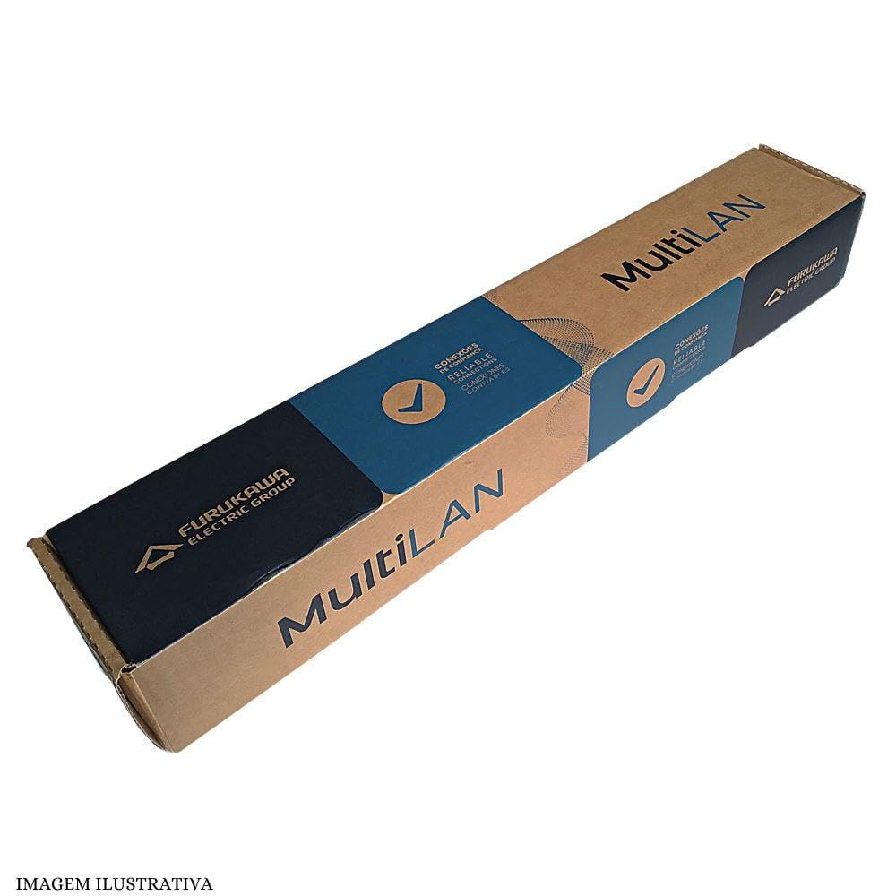 Patch Panel Cat6 24 Portas Modular Multilan Furukawa