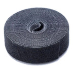 Abracadeira Velcro Dupla Face Rolo 3 Metros Preto