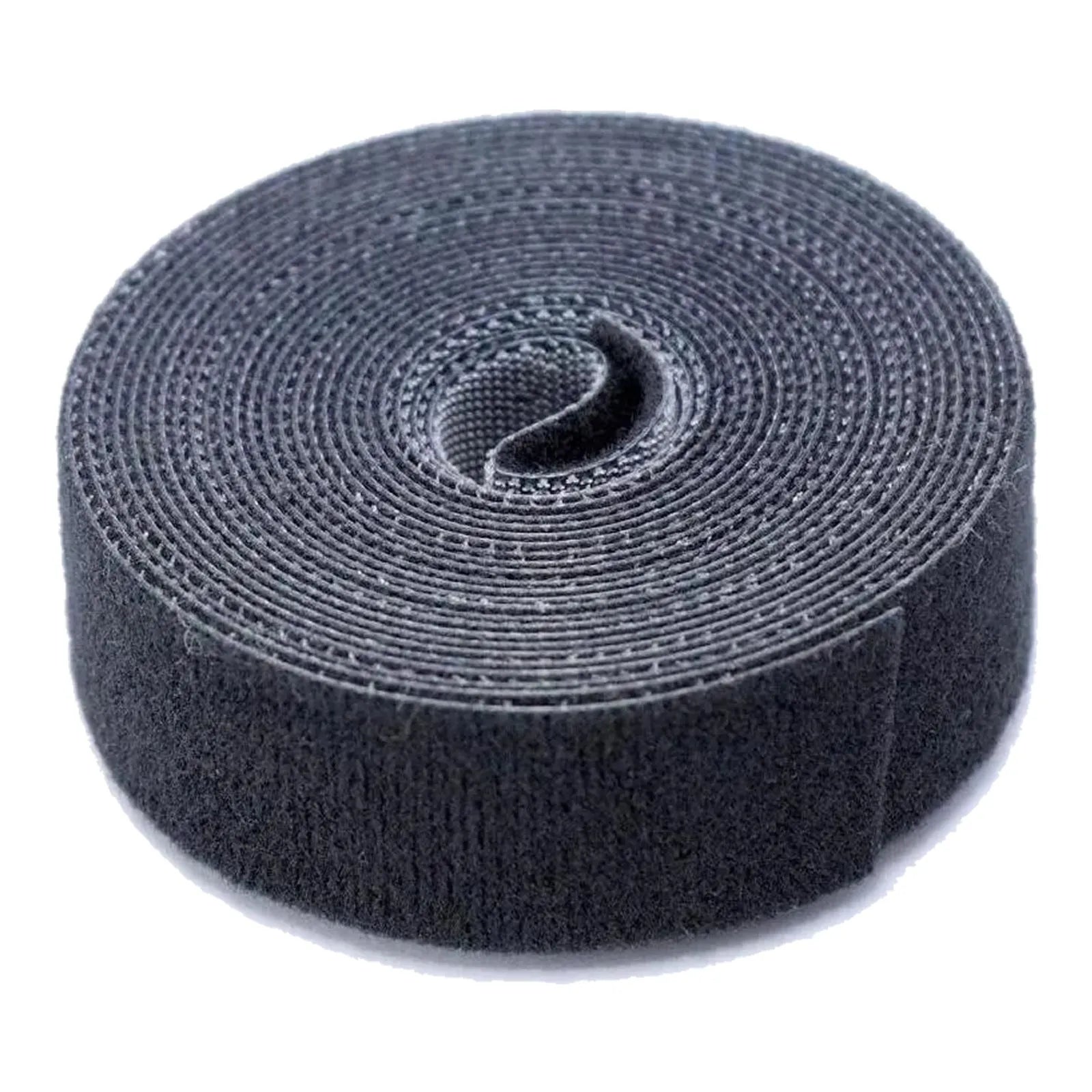 Abracadeira Velcro Dupla Face Rolo 3 Metros Preto