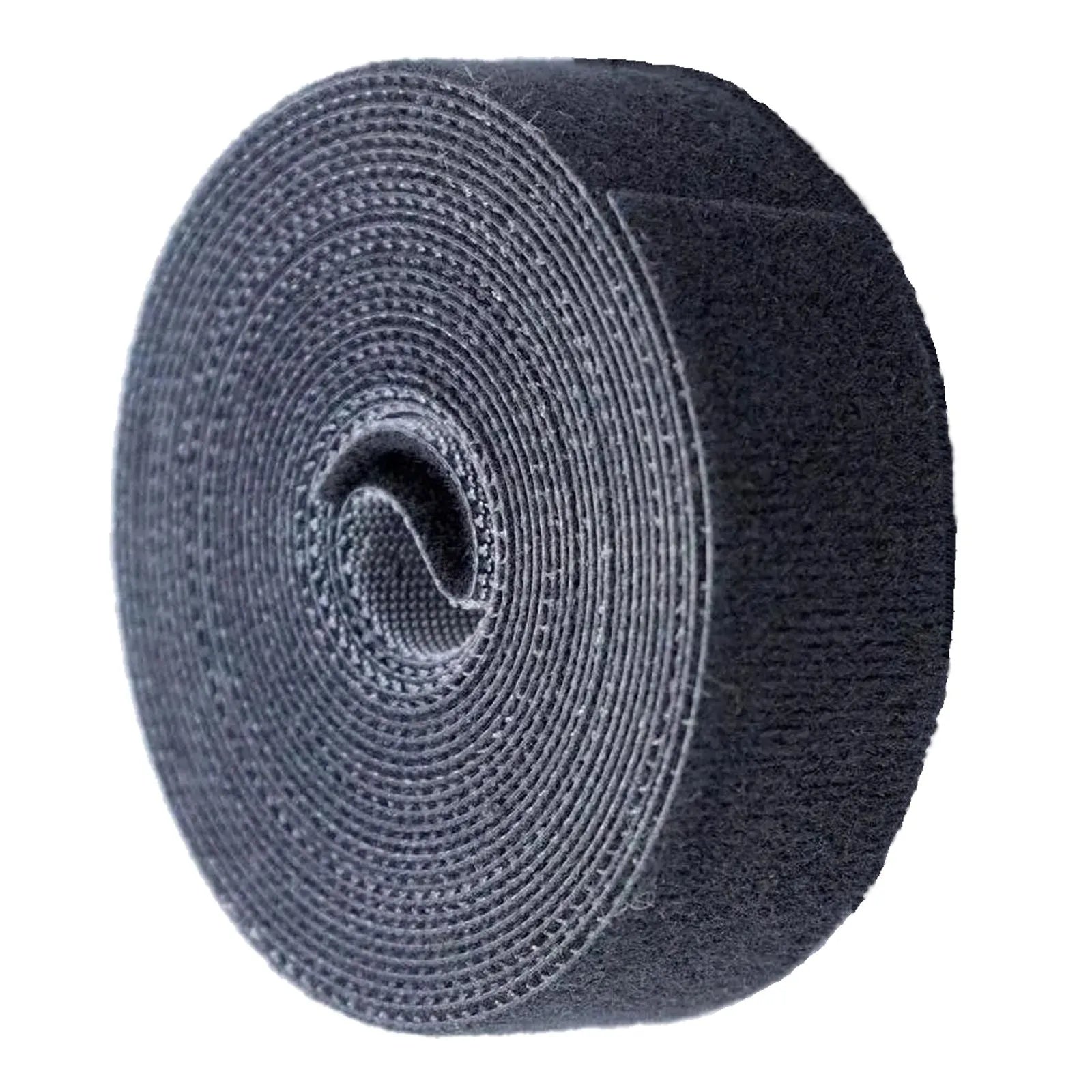 Abracadeira Velcro Dupla Face Rolo 3 Metros Preto