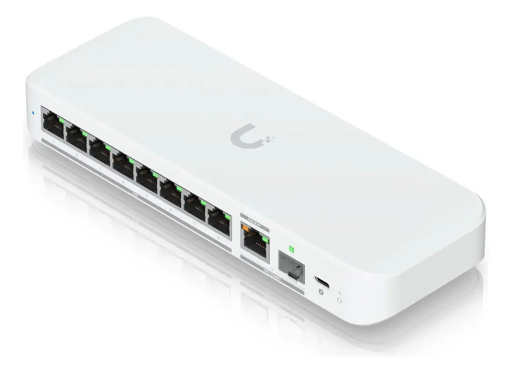 Switch 8 Portas L2 Usw-flex-2.5g-8 Unifi Ubiquiti
