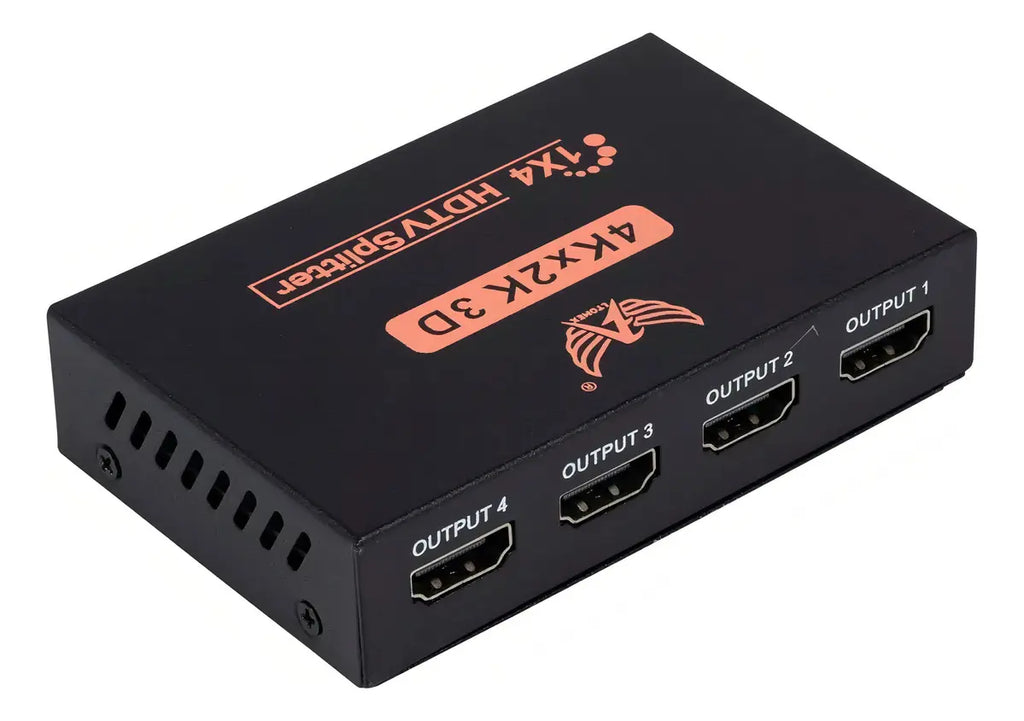 Splitter Hdmi 1x4 Full Hd 1080p 3d 4 Saídas Versão 1.4