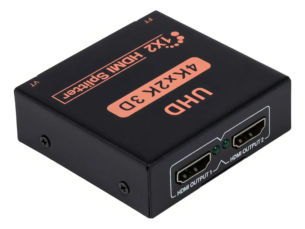 Divisor Splitter HDMI 1X2 4K Com Fonte