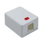 Caixa De Sobrepor Para Rj45, (Surfacebox) C/1  Saidas