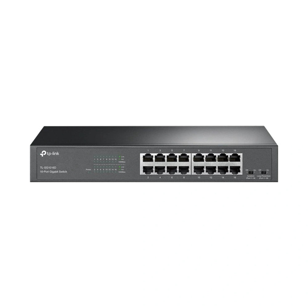 Switch 16 Portas 10/100/1000 TL-SG1016D TP LINK