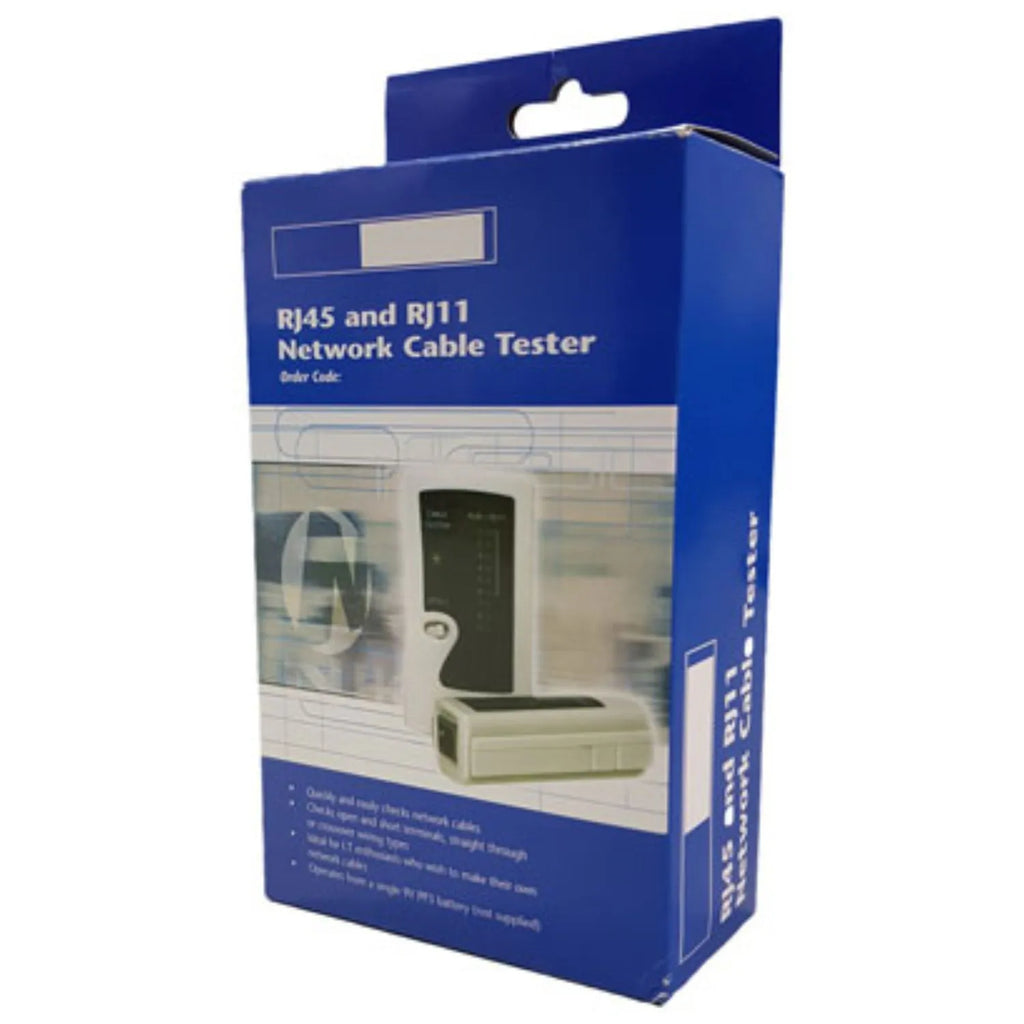 Testador de Cabo RJ45 / RJ11