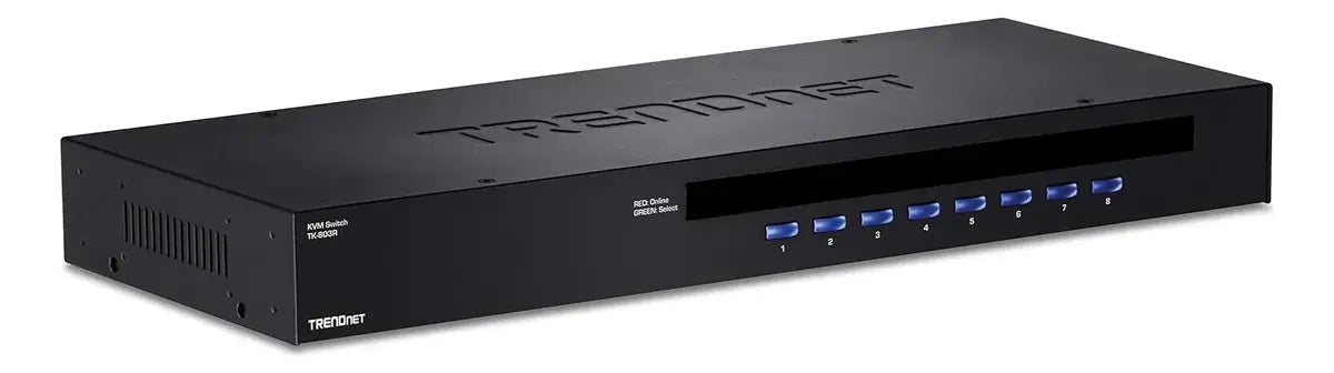 Switch Kvm Trendnet 8 Portas Usb 8 TK - 803R
