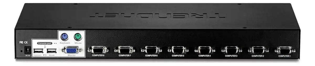 Switch Kvm Trendnet 8 Portas Usb 8 TK - 803R