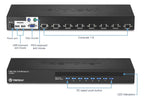 Switch Kvm Trendnet 8 Portas Usb 8 TK - 803R