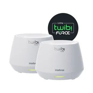 Roteador Wireless AX 1500 Mesh Twibi Force AX (2 UNID) Intelbras