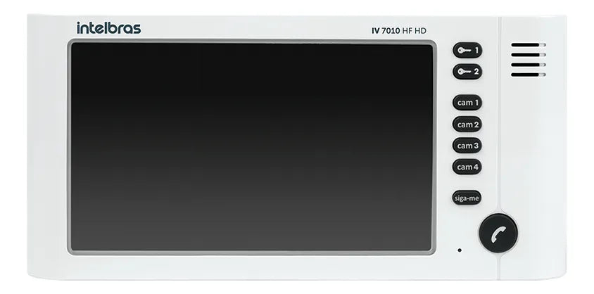Módulo Interno Videoporteiro Intelbras Iv 7010 Hf Hd Branco