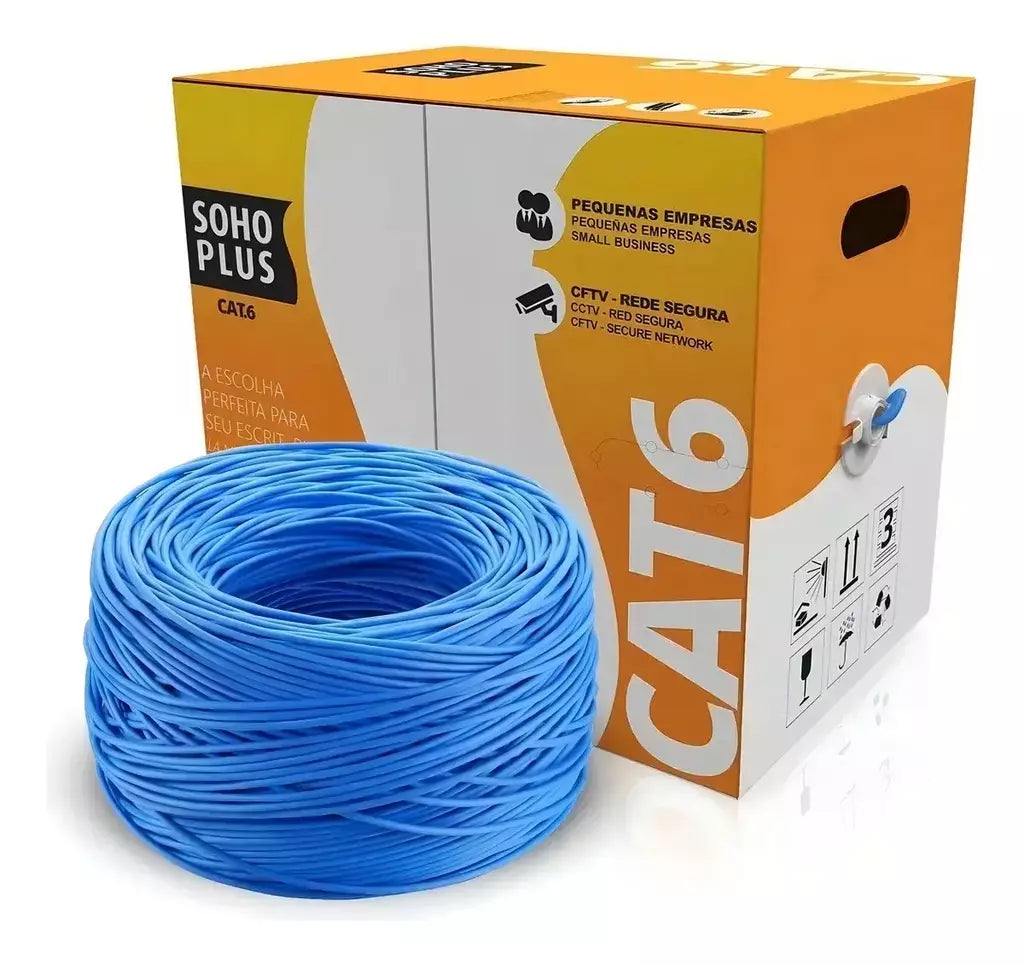 Caixa de cabo Cat6 305m Soho Plus Furukawa
