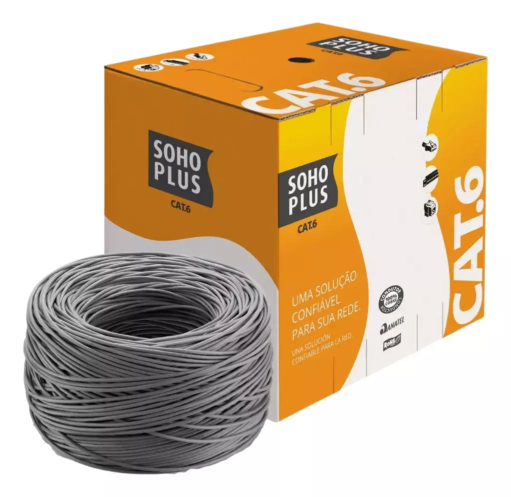 Caixa de cabo Cat6 305m Soho Plus Furukawa