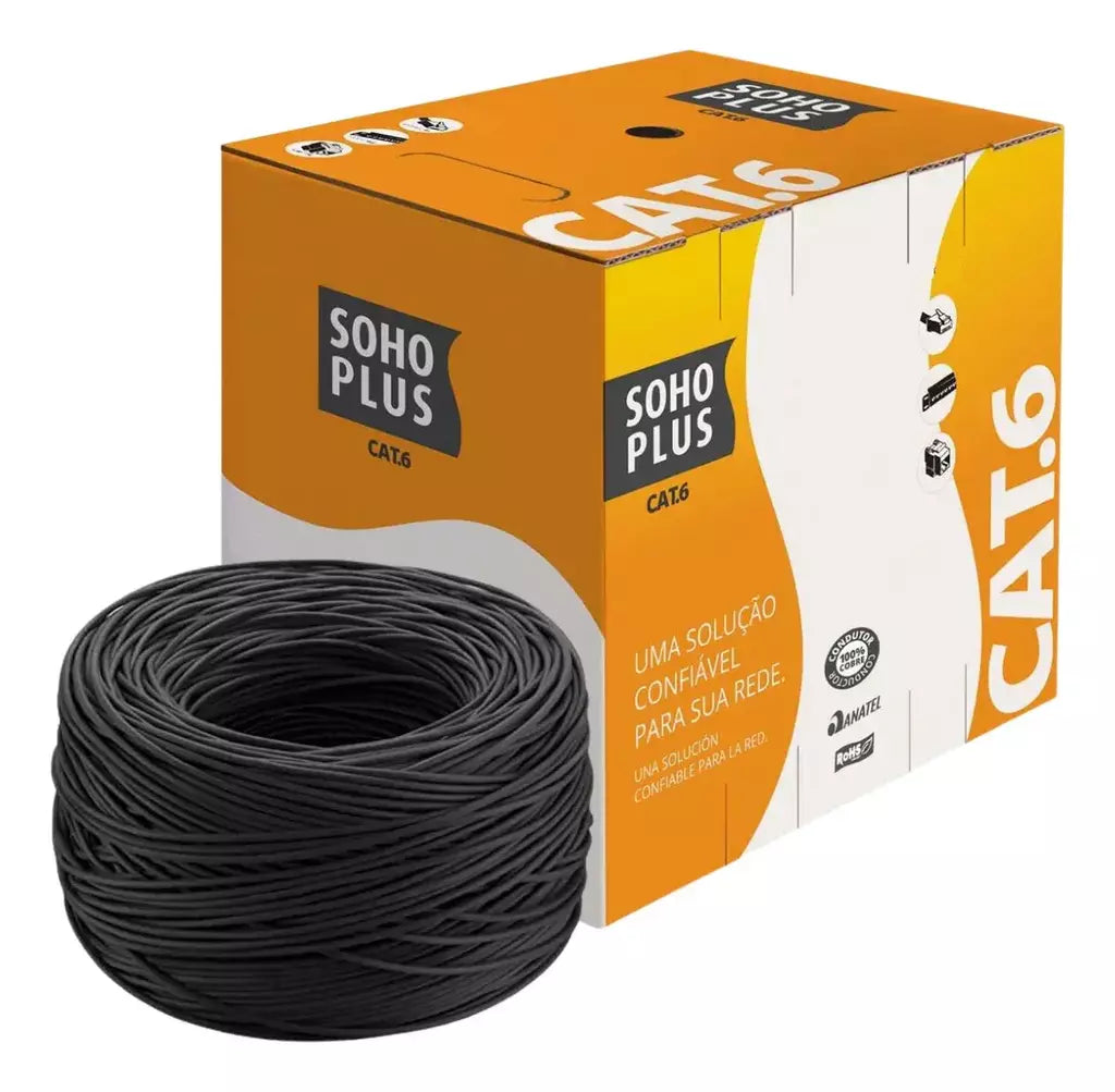Caixa de cabo Cat6 305m Soho Plus Furukawa