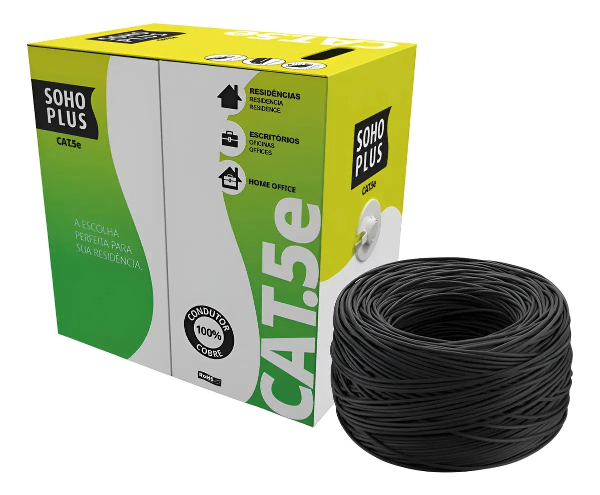 Caixa de cabo CAT5e 305m Soho Plus Furukawa